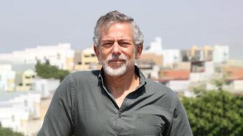 Columna de reporteros