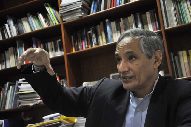 Jorge González Izquierdo, economista de la Universidad del Pacífico. (Foto: Boris Mercado/Semanario Siete).