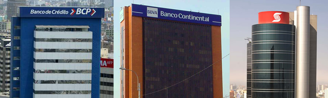 Dueños de AFP: Banco de Crédito del Perú, BBVA Banco Continental y Scotiabank. 