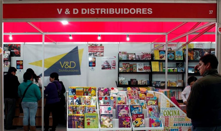V&D Distribuidores en la Feria Internacional del Libro. (Foto: IDL-Reporteros).