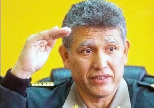 Coronel PNP Vicente Álvarez Moreno, jefe de la Dircote. (Foto: La República).