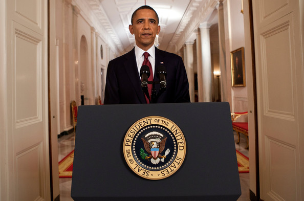 Mayo del 2011. Presidente de los Estados Unidos, Barack Obama, anuncia la muerte de Osama Bin Laden. (Fuente: whitehouse.gov). 