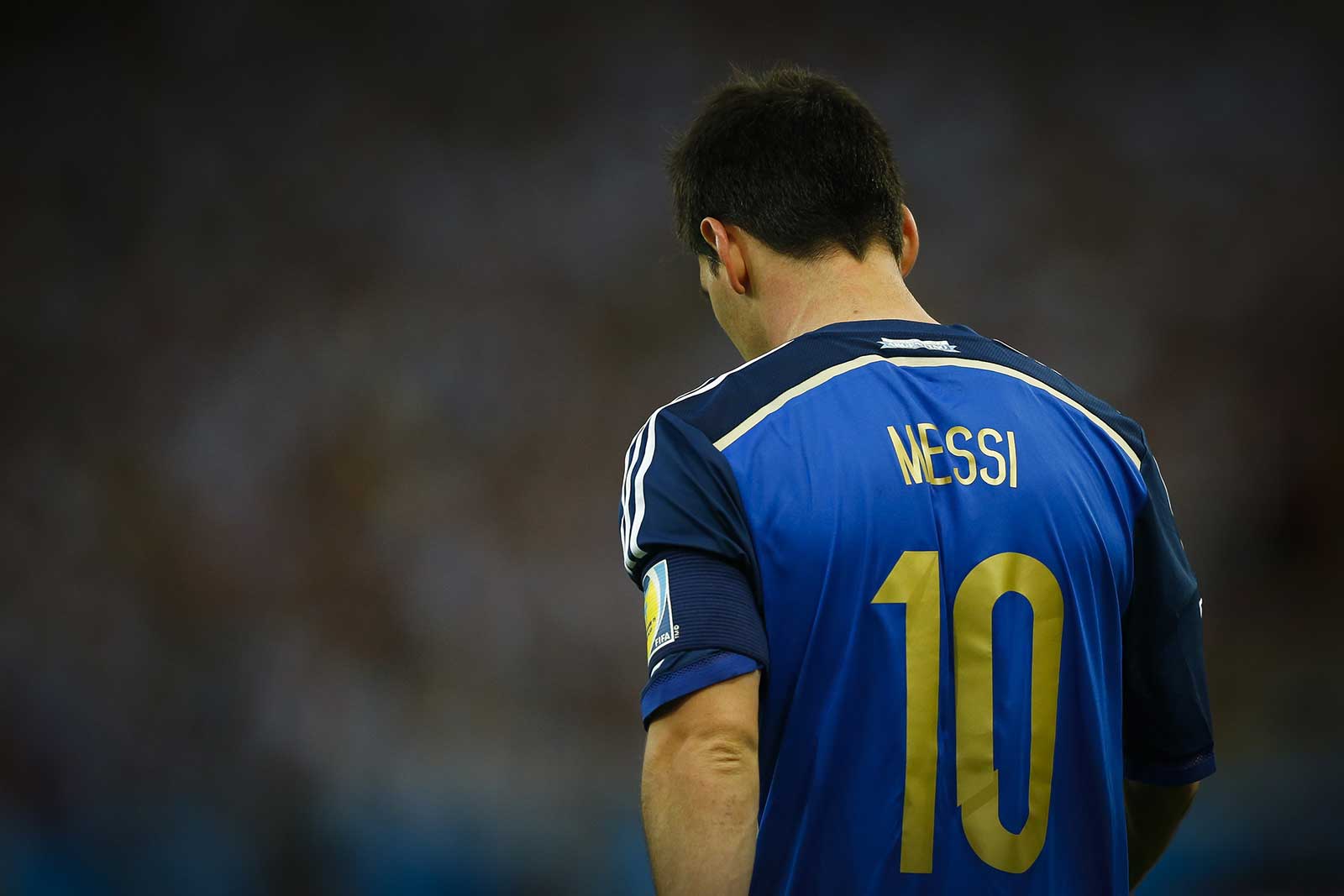 Messi en la Copa Mundial del 2014. (Foto: AGIF / Shutterstock.com)