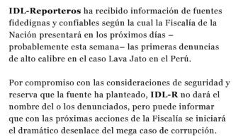 Adelanto informativo