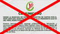 Es falso el supuesto comunicado en el que la bancada de JP felicita a Keiko Fujimori como presidenta electa